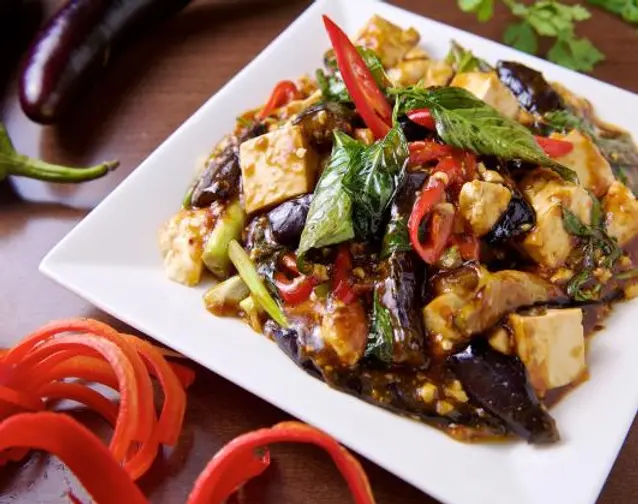 Tofu Egg Plant